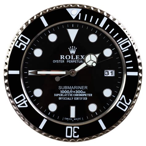 rolex display clock for sale|Rolex submariner be different clock.